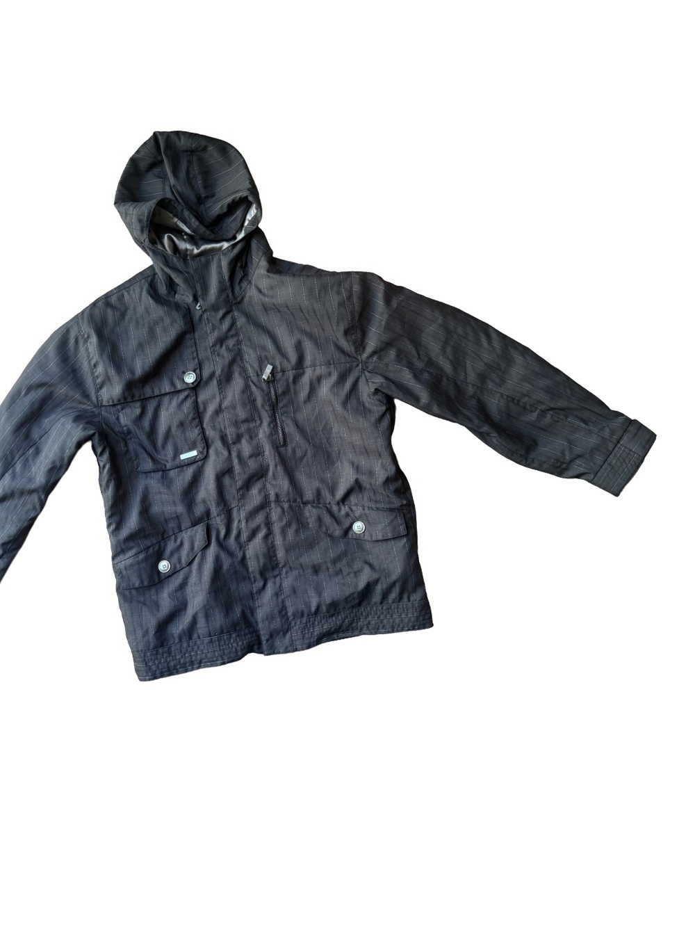 Burton Men's Black Hooded Ski Jacket